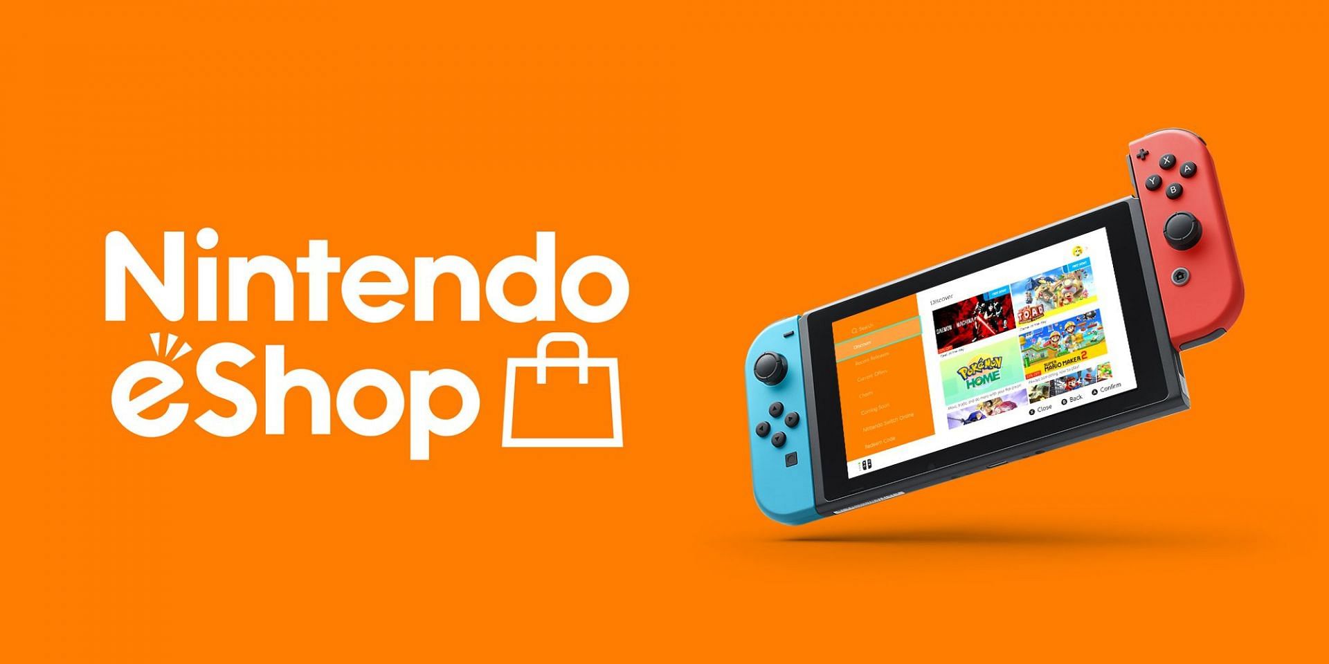The eShop is where players can find the new update and DLC if it&#039;s not installed (Image via Nintendo)