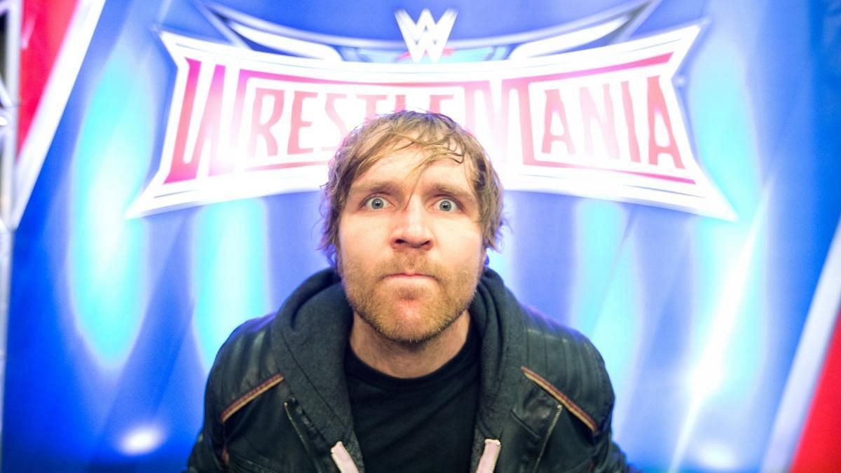 Jon Moxley during his time as Dean Ambrose in WWE