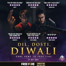 Free Fire Max Dil, Dosti, Diwali - Come Home to Free Fire
