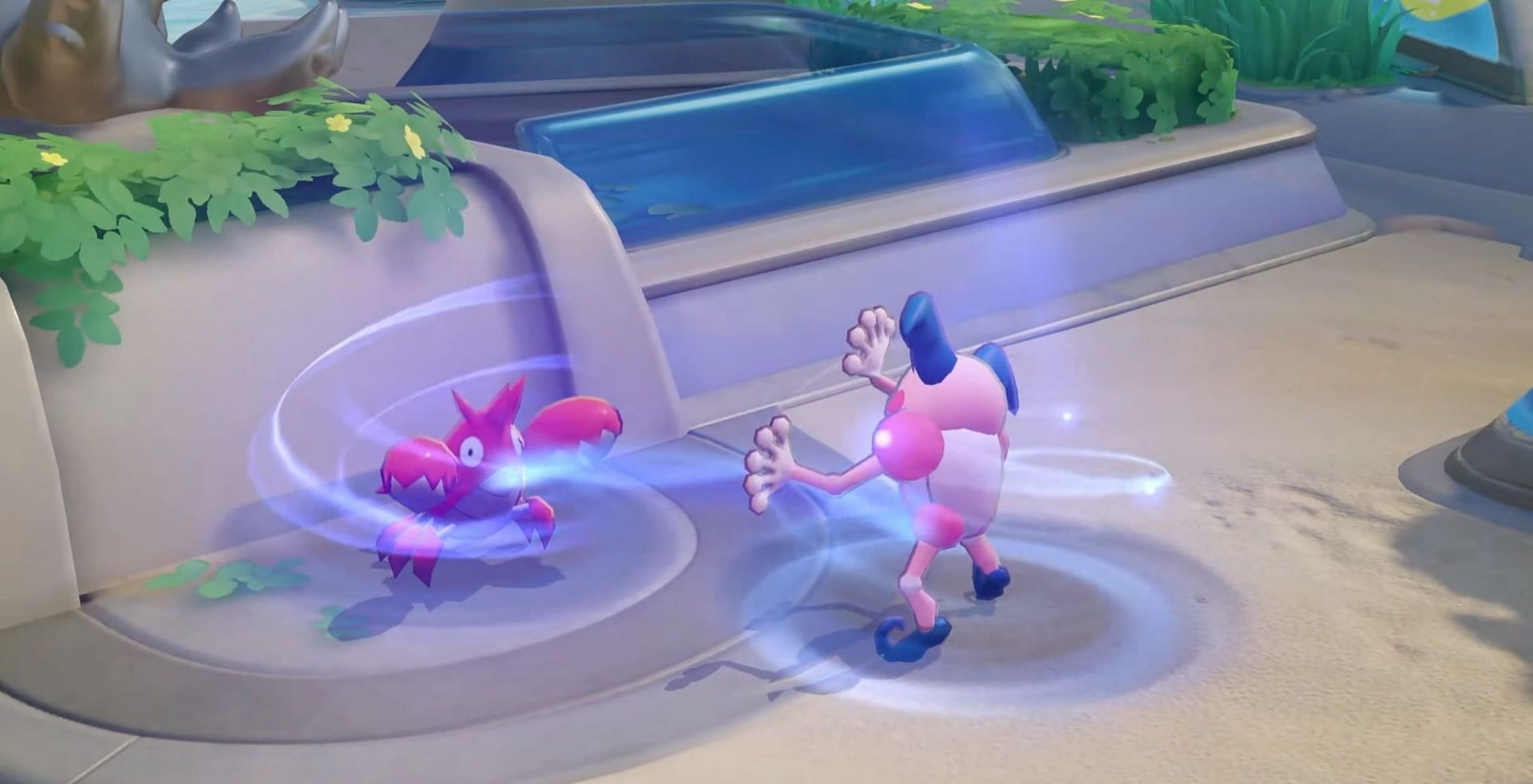 Mr. Mime can Confusion enemy Pokemon into a wall for increased damage (Image via TiMi Studios)