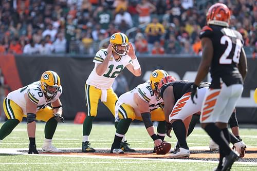 Green Bay Packers quarterback Aaron Rodgers