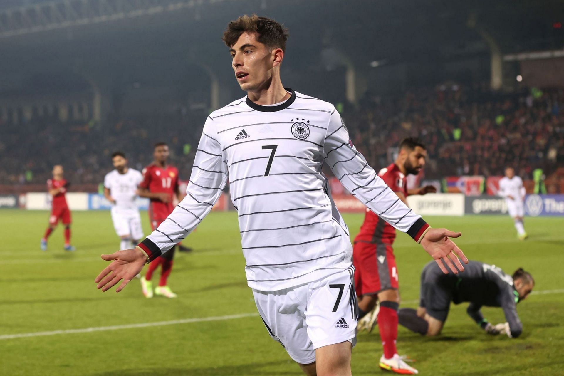 Kai Havertz was on target again as Germany finish qualifying campaign in style