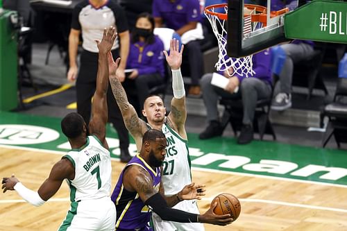 Los Angeles Lakers v Boston Celtics