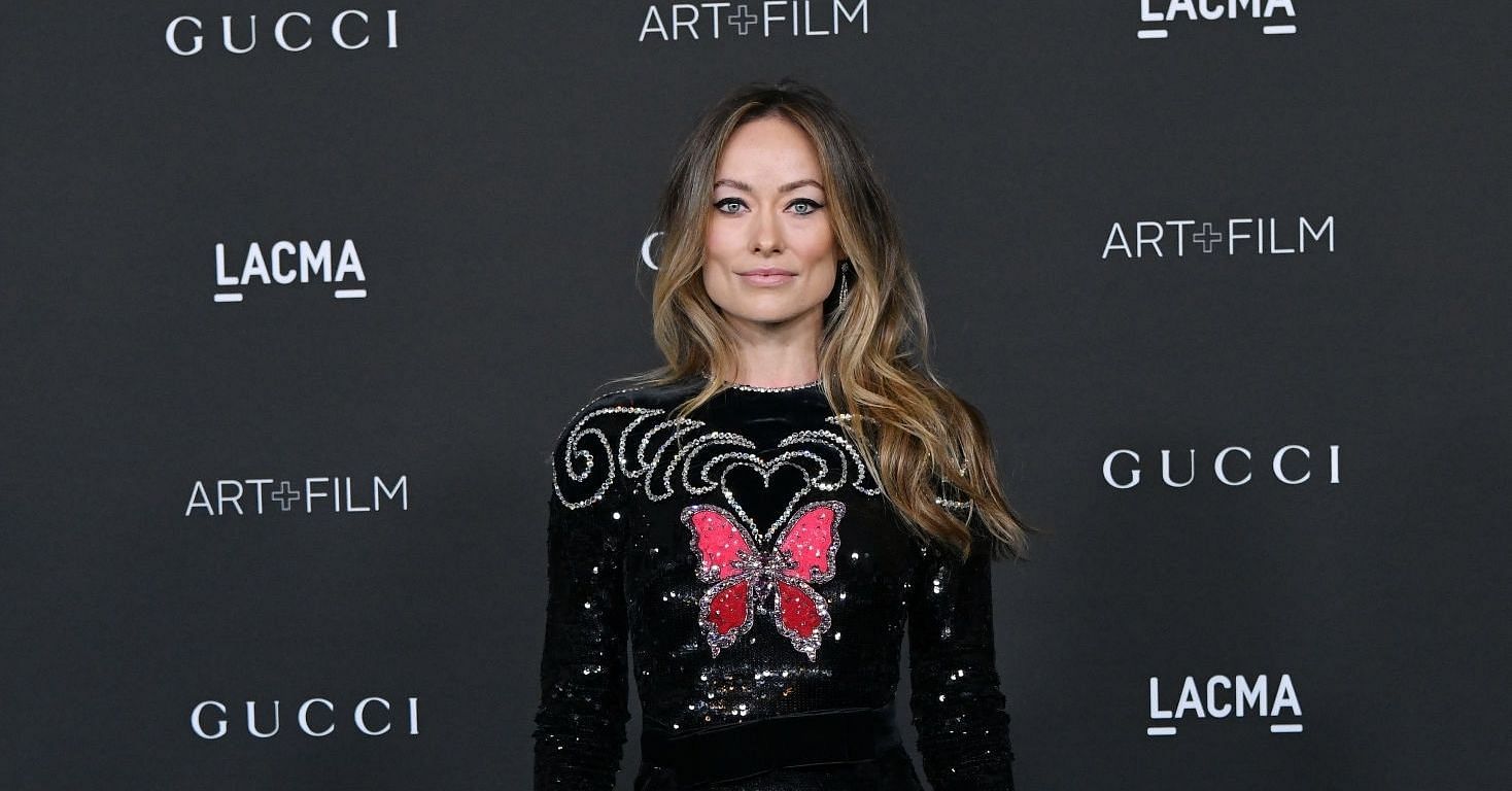 Olivia Wilde&#039;s backbend video was debunked by several fans (Image via Getty Images)