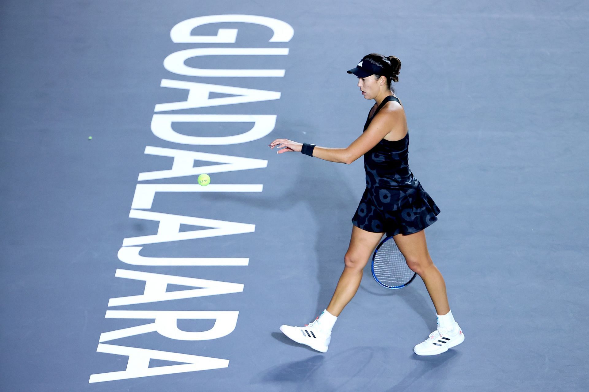 Garbine Muguruza at the 2021 WTA Finals.