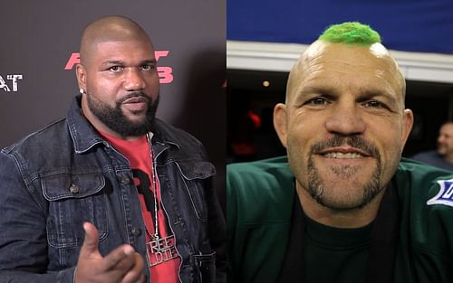 Quinton Jackson (left) via. youtube/fightvibe; Chuck Liddell (right)