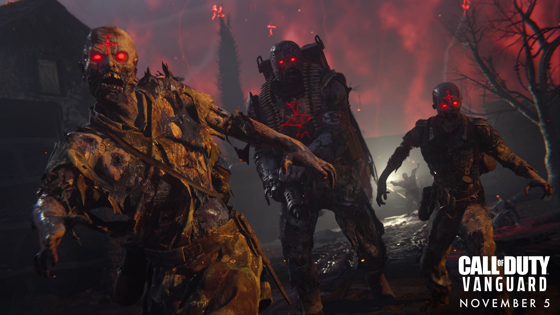 A promotional image for Der Anfang in Call of Duty: Vanguard Zombies. (Image via Activision)