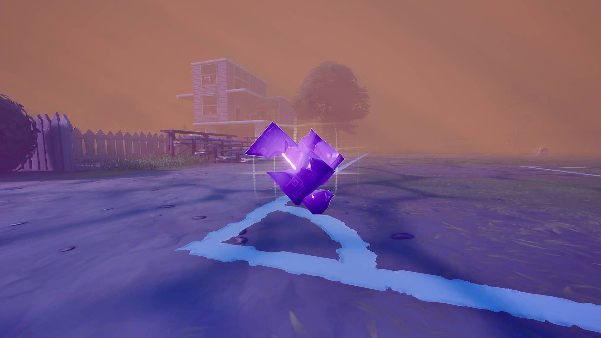Cube Monster parts spawn after defeating enemies within Fortnite&#039;s Sideways Anomalies (Image via Epic Games)