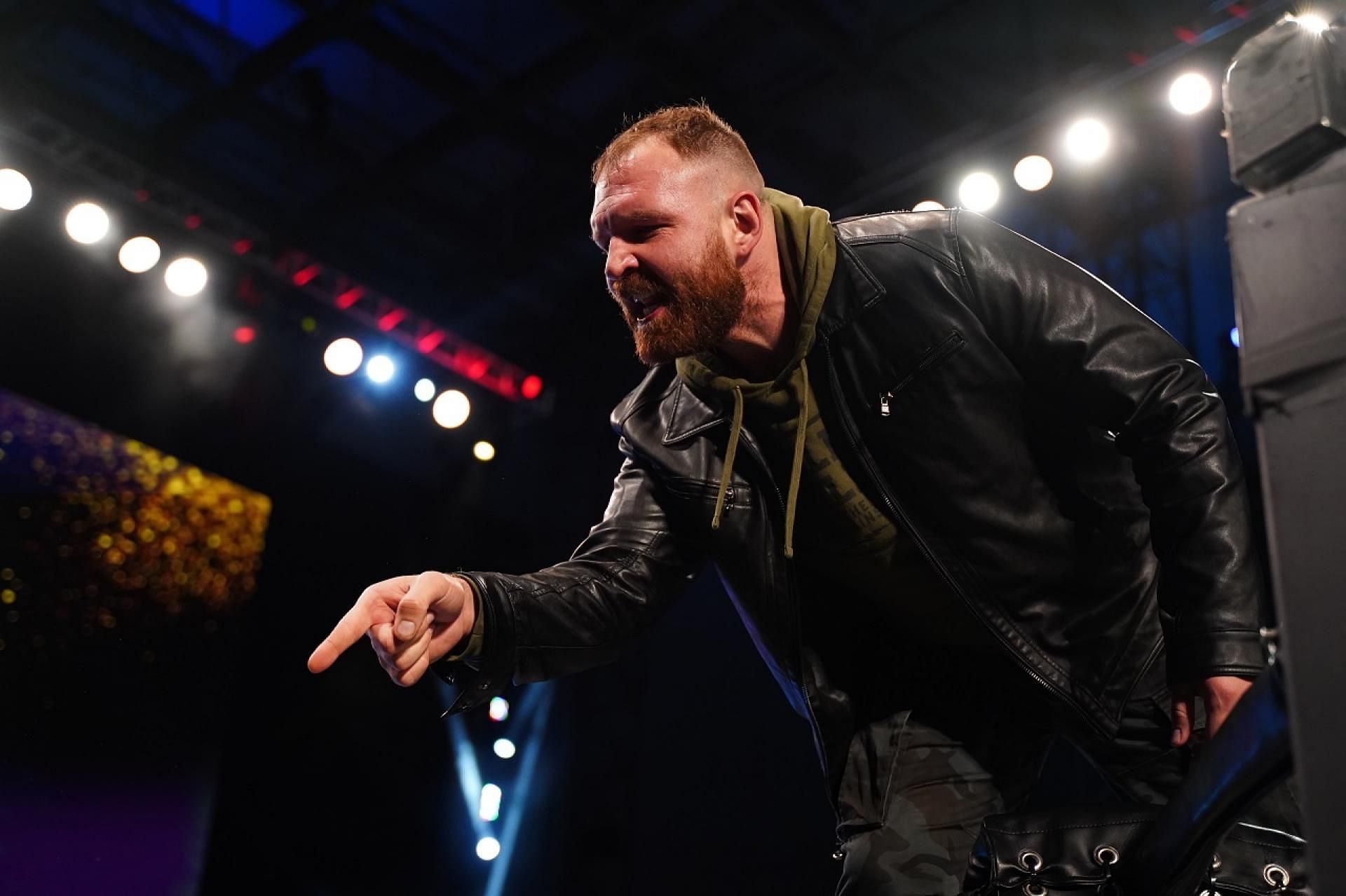 Jon Moxley and Lio Rush had a backstage talk