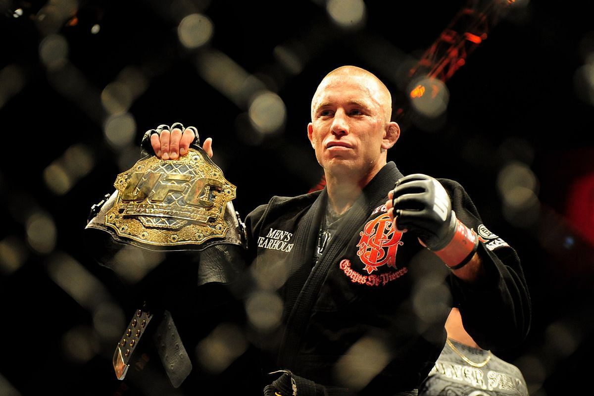 Georges St-Pierre never lost another UFC fight after winning the interim welterweight title