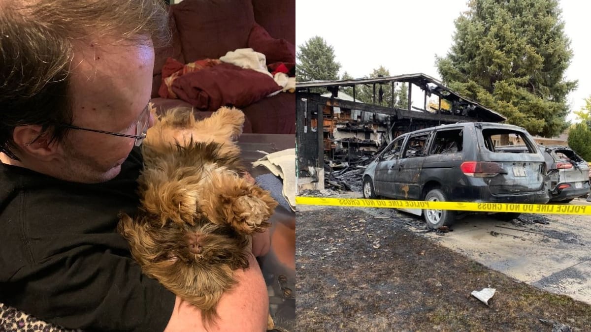 Twitch streamer's house catches fire and starts to burn down while on