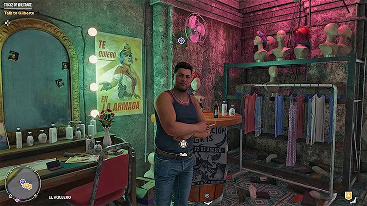 Gilberto in Far Cry 6. (Image via Ubisoft)