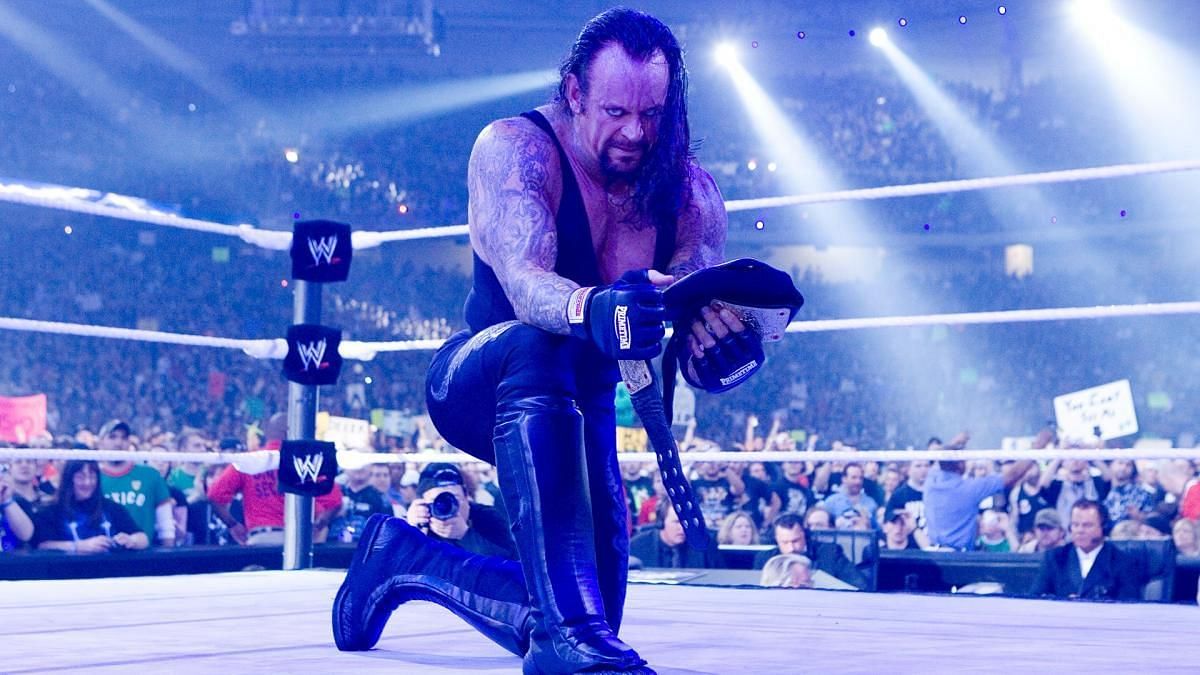 The Undertaker after his match at WrestleMania 23