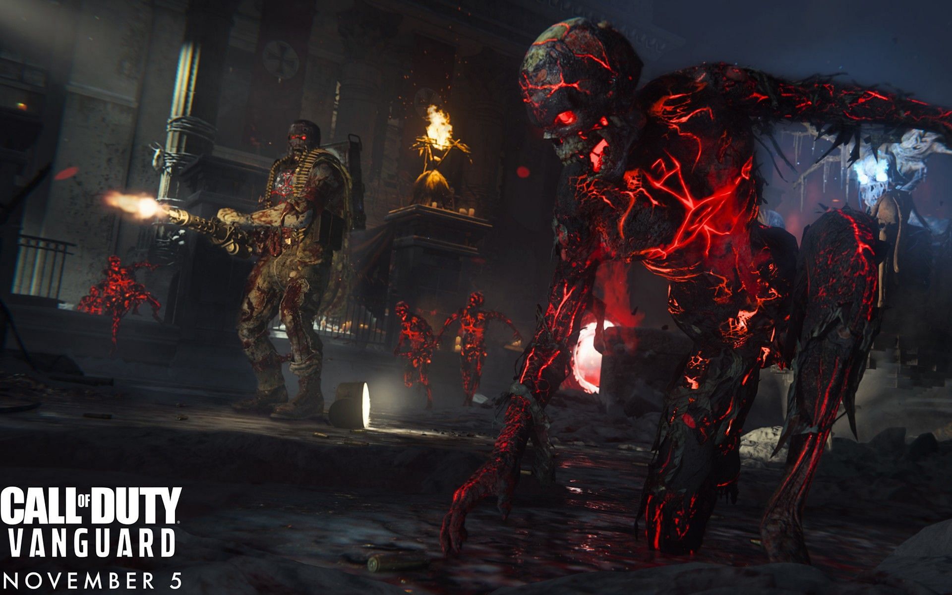 The main Easter Egg will arrive much later in Vanguard Zombies. (Image via Activision)