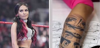 [Video] WWE Superstar Zelina Vega shows off impressive new tattoo