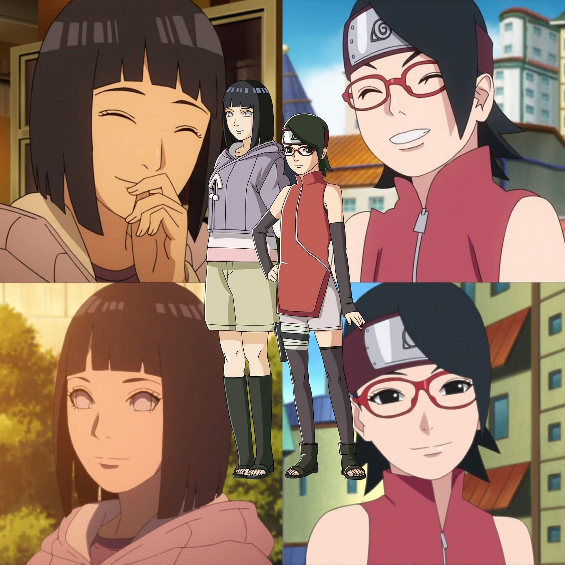 Hinata Sakura Sarada Telegraph