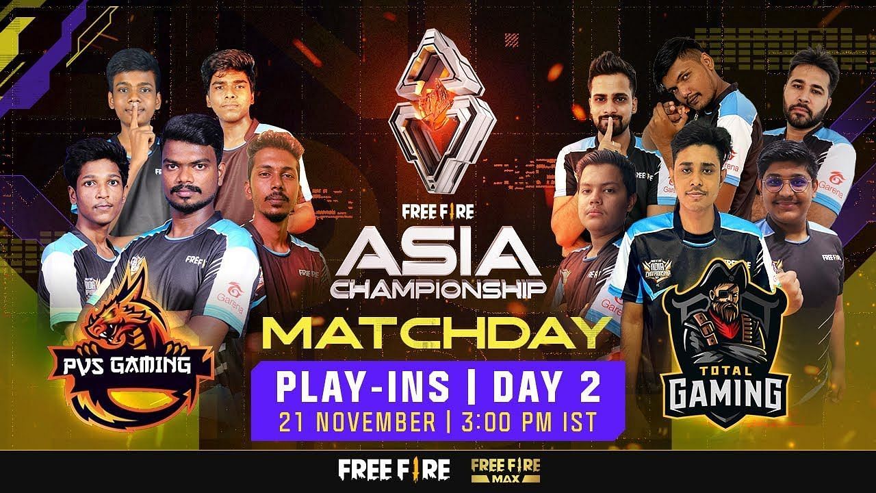 Free Fire Asia Championship Play-Ins Group B (image via Garena Free Fire)