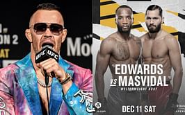 "He broke his ribs" - Colby Covington reveals 'truth' behind Jorge Masvidal's decision to withdraw from scheduled bout with Leon Edwards at UFC 269