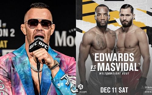 Colby Covington (left) and Jorge Masivdal & Leon Edwards (right) [image credits: @colbycovmma and @leonedwardsmma on Instagram]