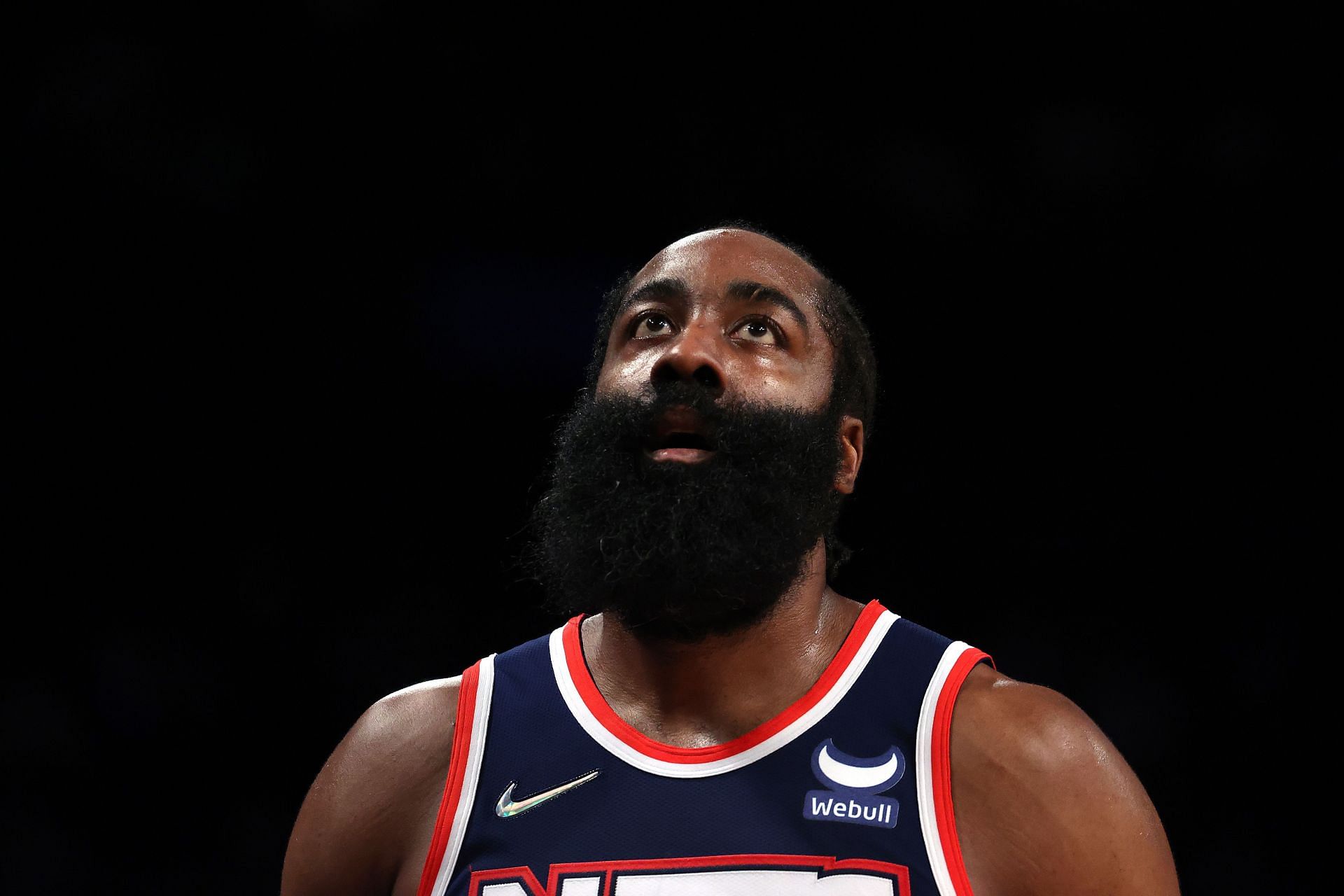 James Harden #13 of the Brooklyn Nets