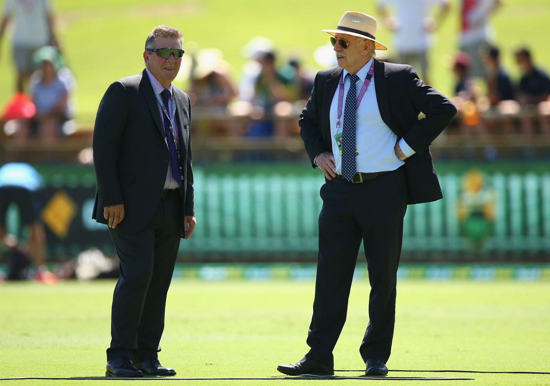 Rod Marsh and Ian Chappell. (Credits: Getty)
