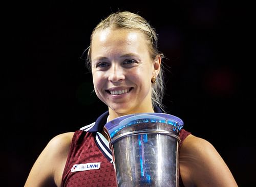 Anett Kontaveit with the VTB Kremlin Cup