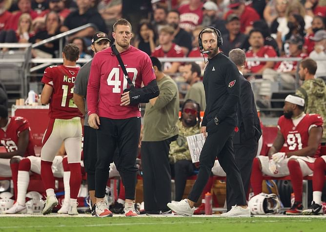 J.J. Watt responds to rumors of Cardinals HC Kliff Kingsbury being a front-runner for Oklahoma job