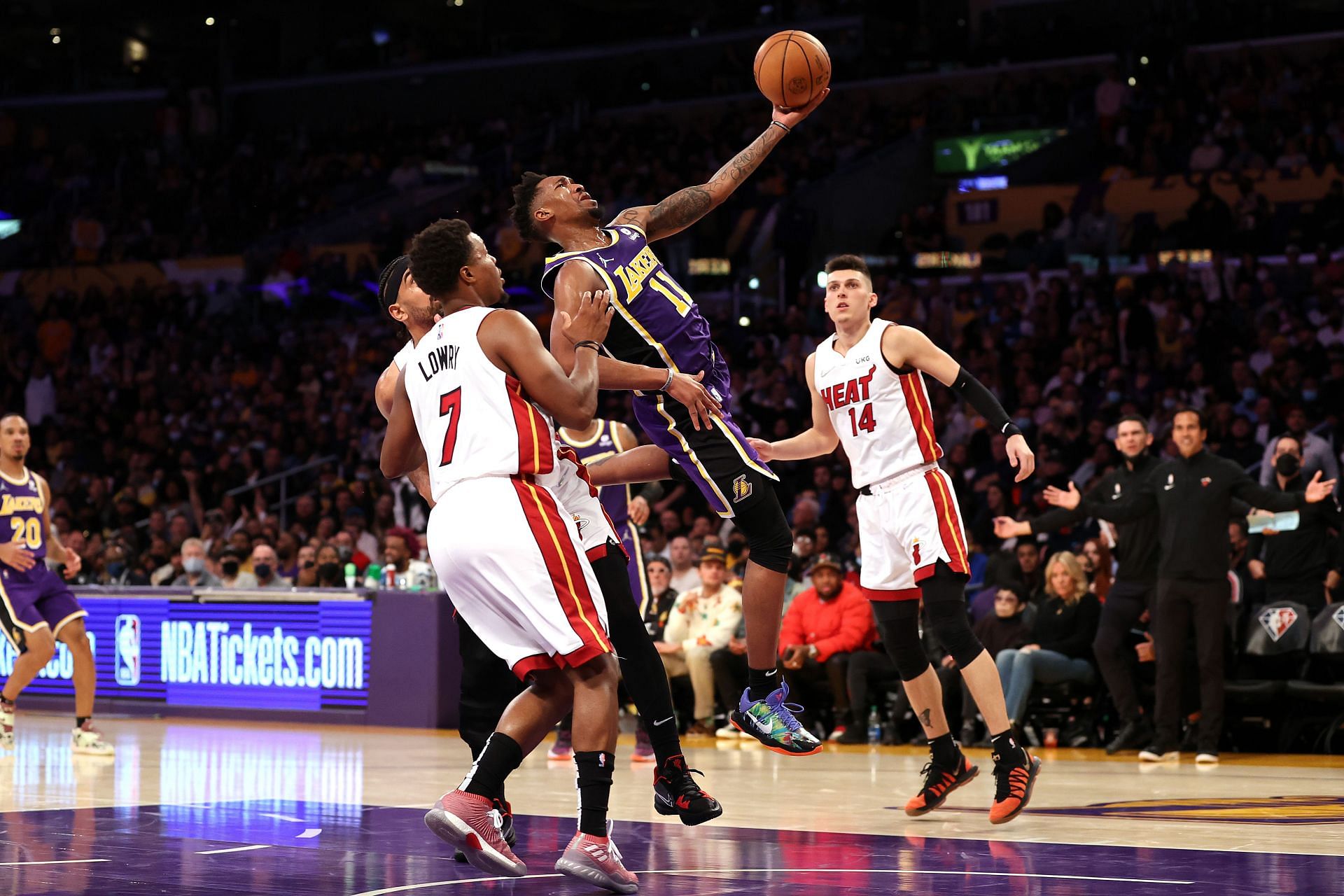 Miami Heat v Los Angeles Lakers