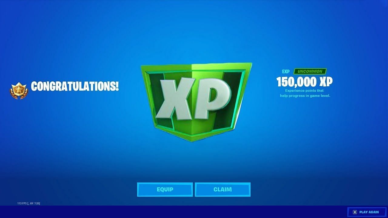 Fortnite players can earn infinite XP through a new glitch but there might be a few risks involved (Image via YouTube/ Nerpah)