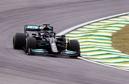 Who led the time sheets for FP1 of the F1 Brazil Grand Prix 2021?