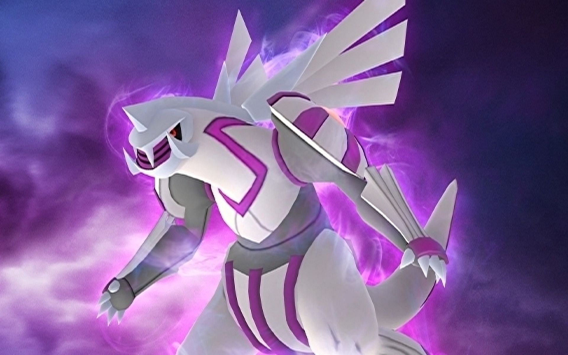 Palkia will be found atop Spear Pillar in Pokemon Shining Pearl (Image via Niantic)