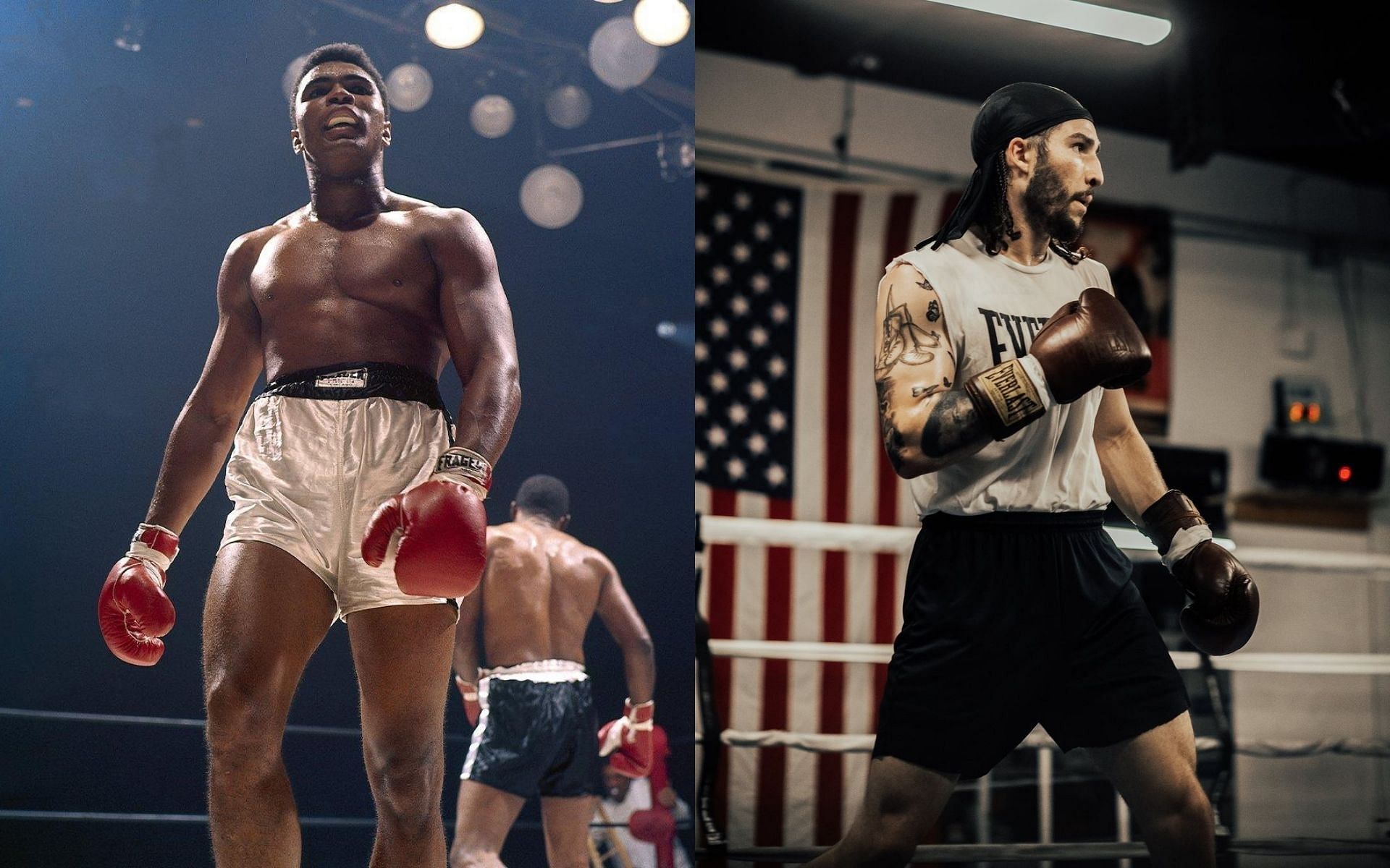 Muhammad Ali (left) and Nico Ali Walsh (right) [Image Courtesy: @nicoaliwalsh and @muhammadali on Instagram]