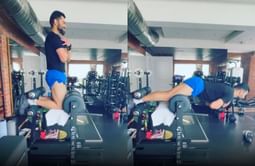Watch: Virat Kohli works hard in the gym ahead of the second Test against New Zealand in Mumbai