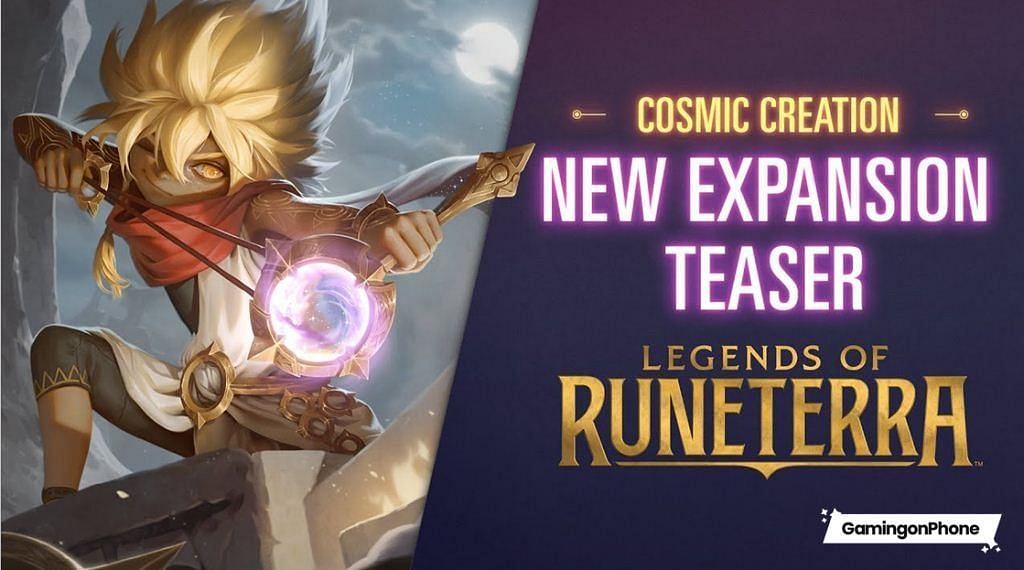 Cosmic Creation expansion teaser (Image via Riot Games)