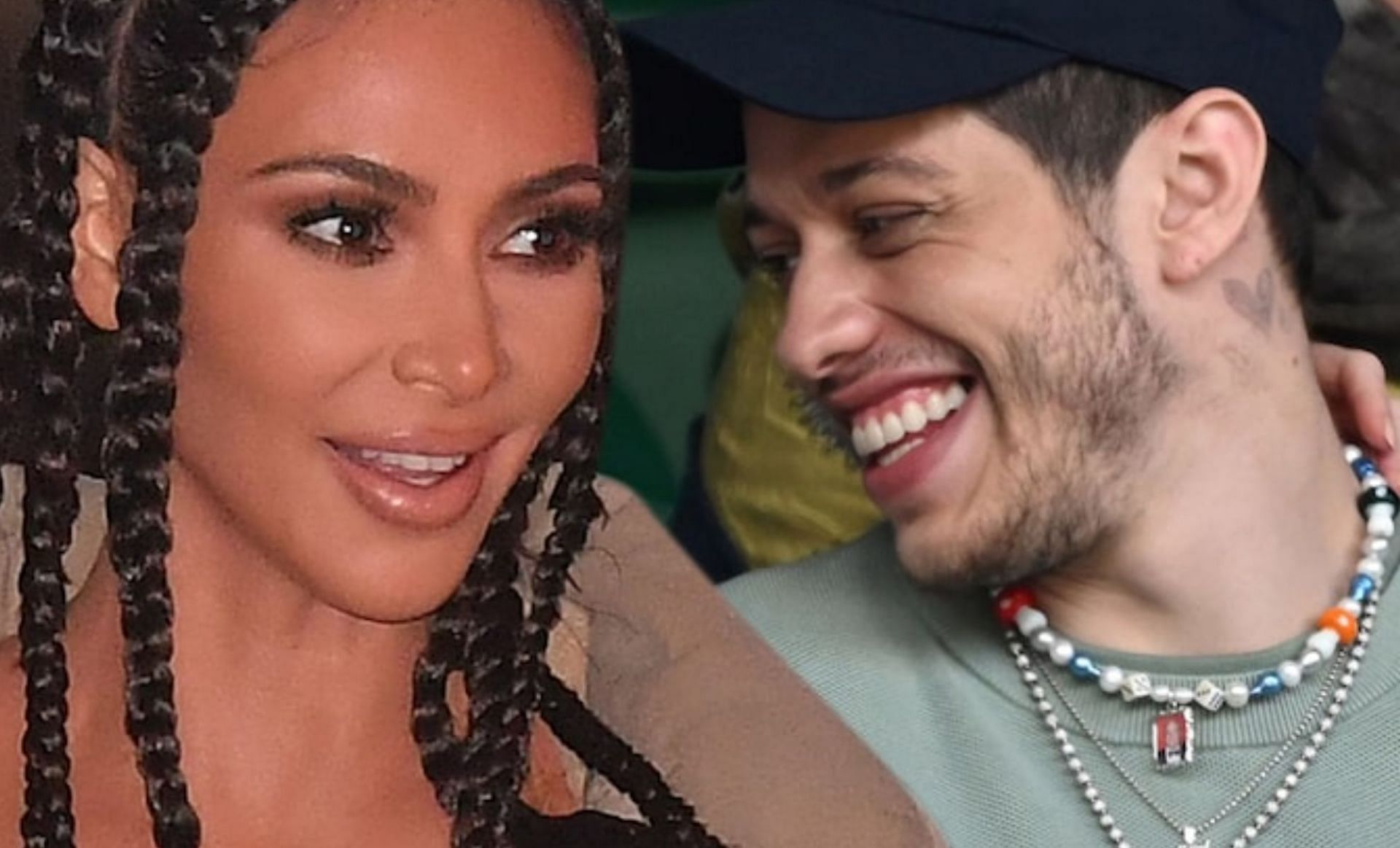 Pete Davidson and Kim Kardashian spark dating rumors and leave fans hysteric (Image via Etoline)