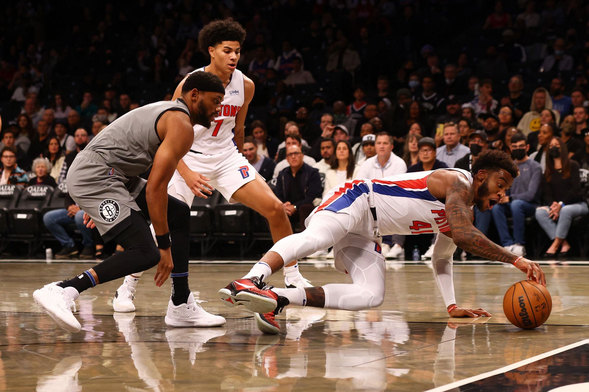 The Detroit Pistons will host the Brooklyn Nets for their second meeting of the 2021-22 NBA season