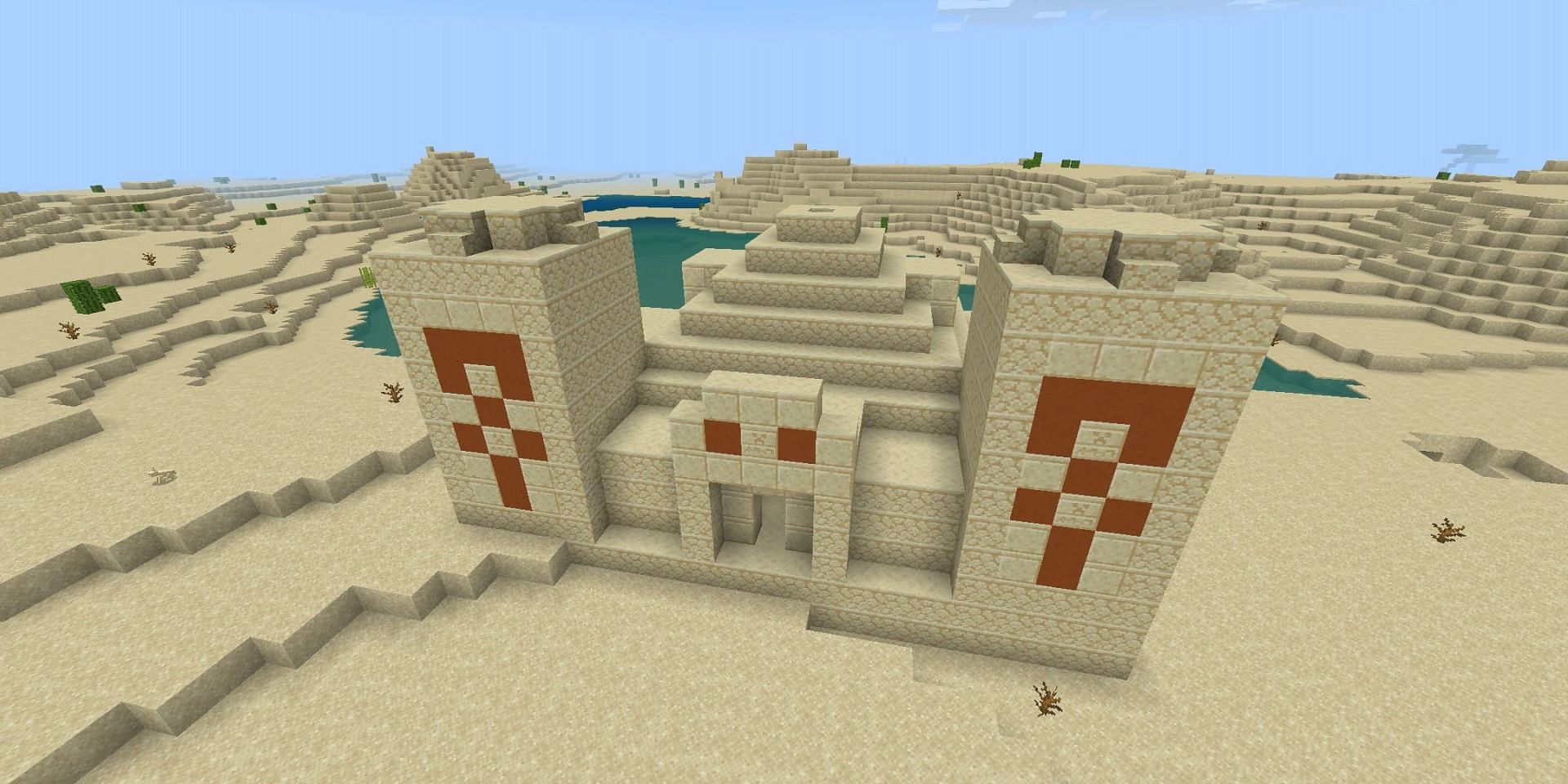 A Desert Temple (Image via Minecraft)