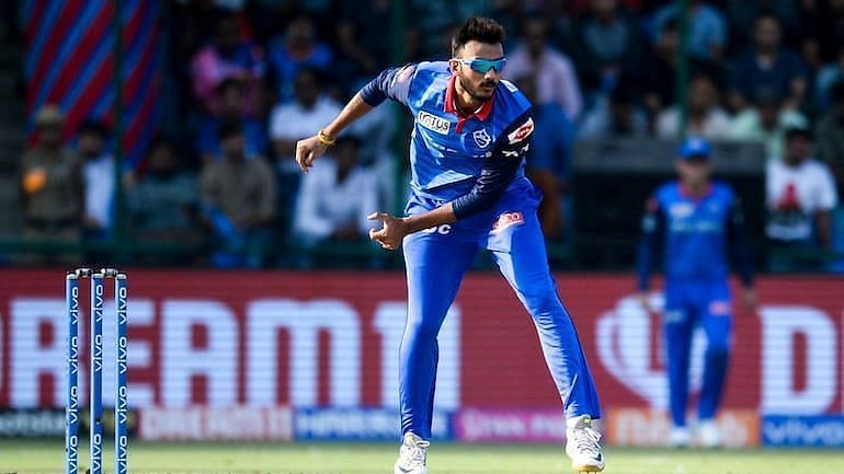 Axar Patel&rsquo;s economy is one of his greatest assets. Pic: IPLT20.COM