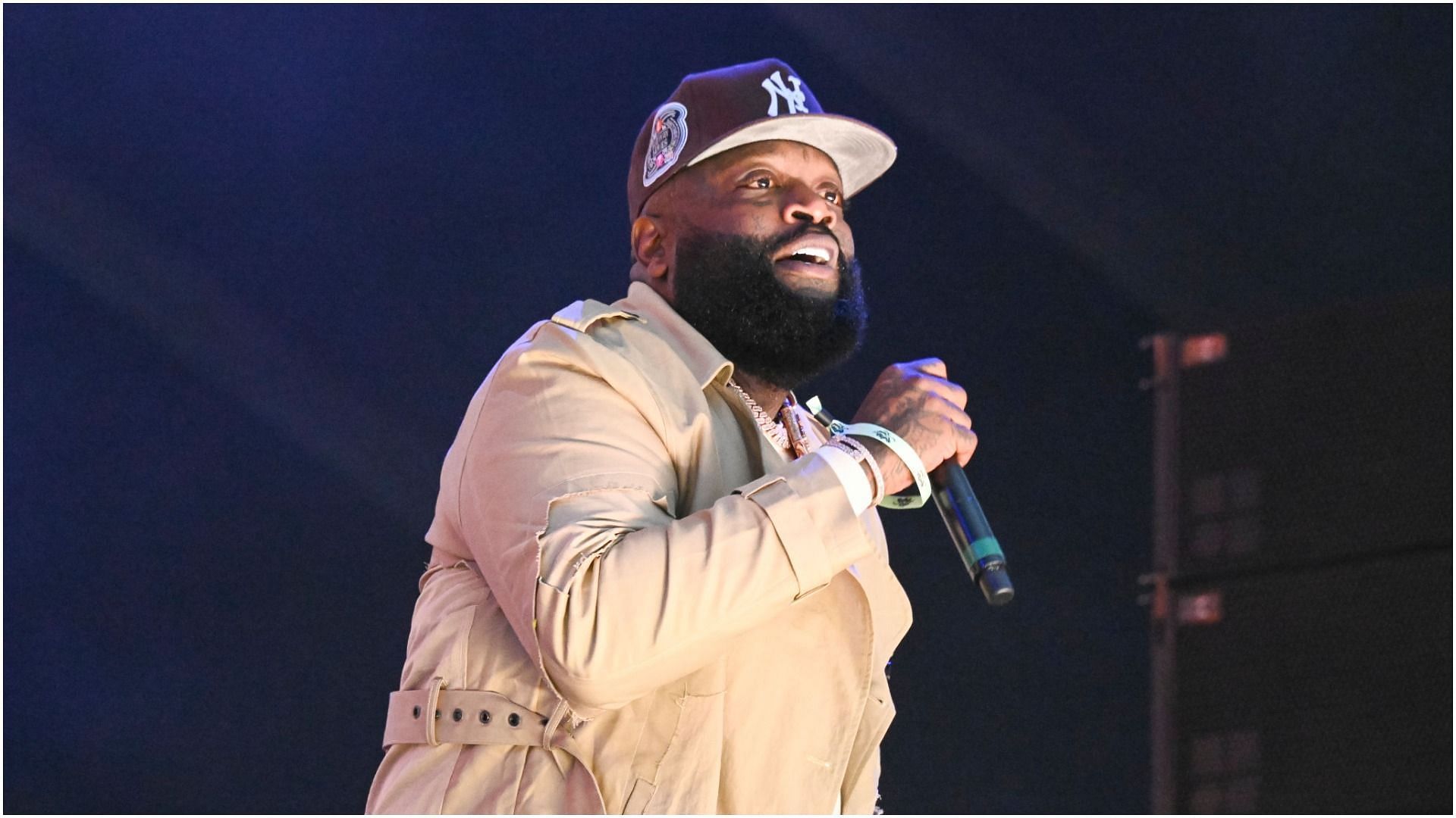 Rick Ross performs at the Rolling Loud NYC music festival in Citi Field (Image by Astrida Valigorsky via Getty Images)