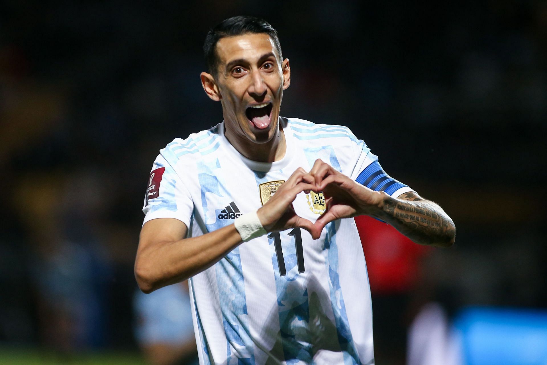 Angel Di Maria has played with Messi for both club and country.