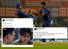 "Legend da" - Twitterati heap praise on Ashwin for his phenomenal spell against New Zealand in 2nd T20I