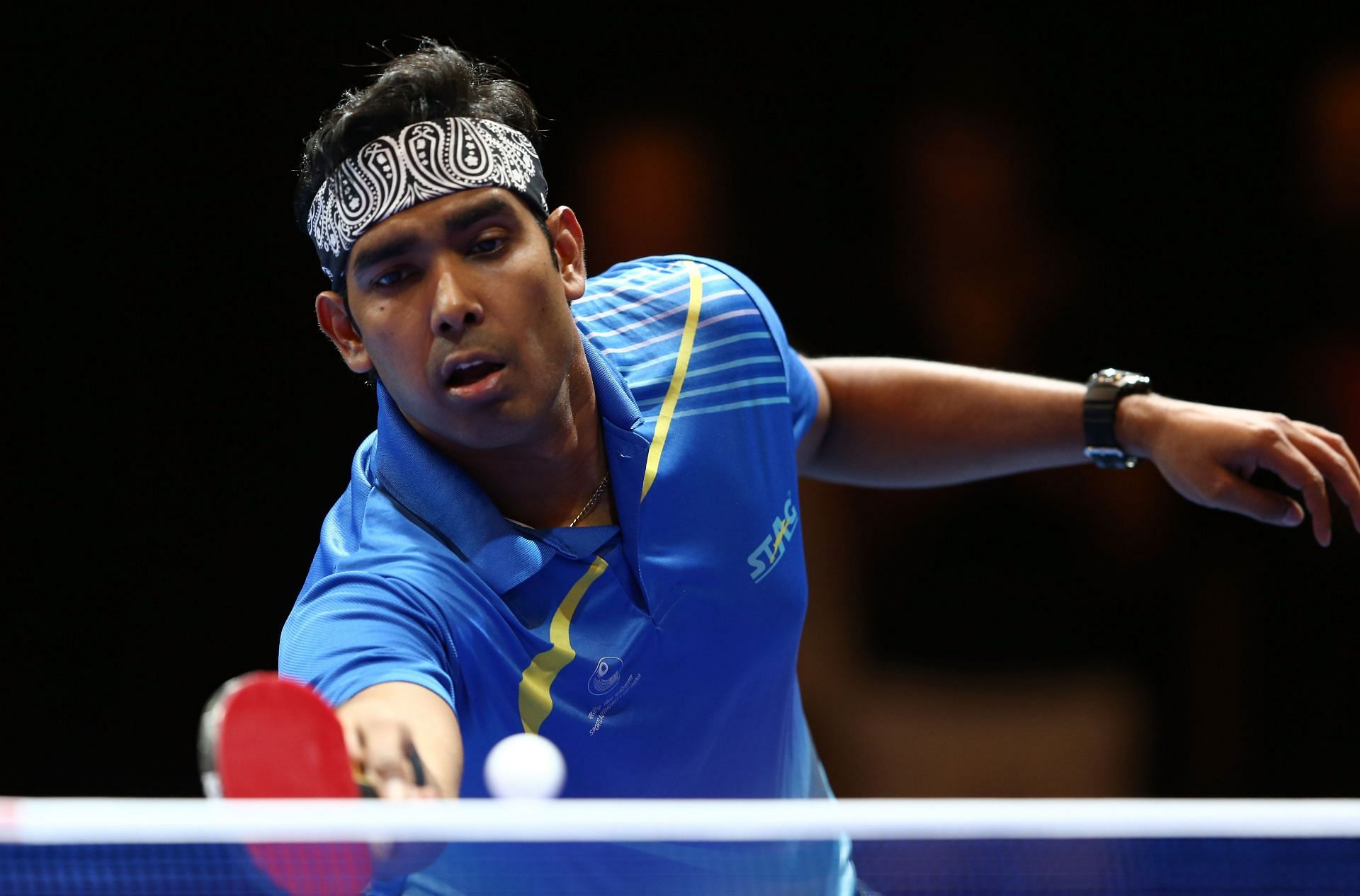 Sharath Kamal will take on Cedric Nuytinck at 2021 World table Tennis Championships Finals