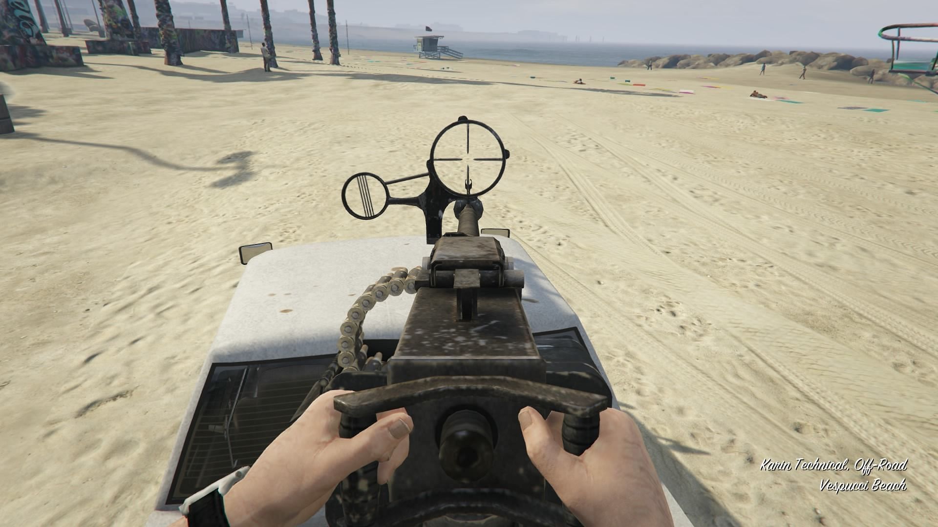 The gunner is quite vulnerable (Image via Rockstar Games)