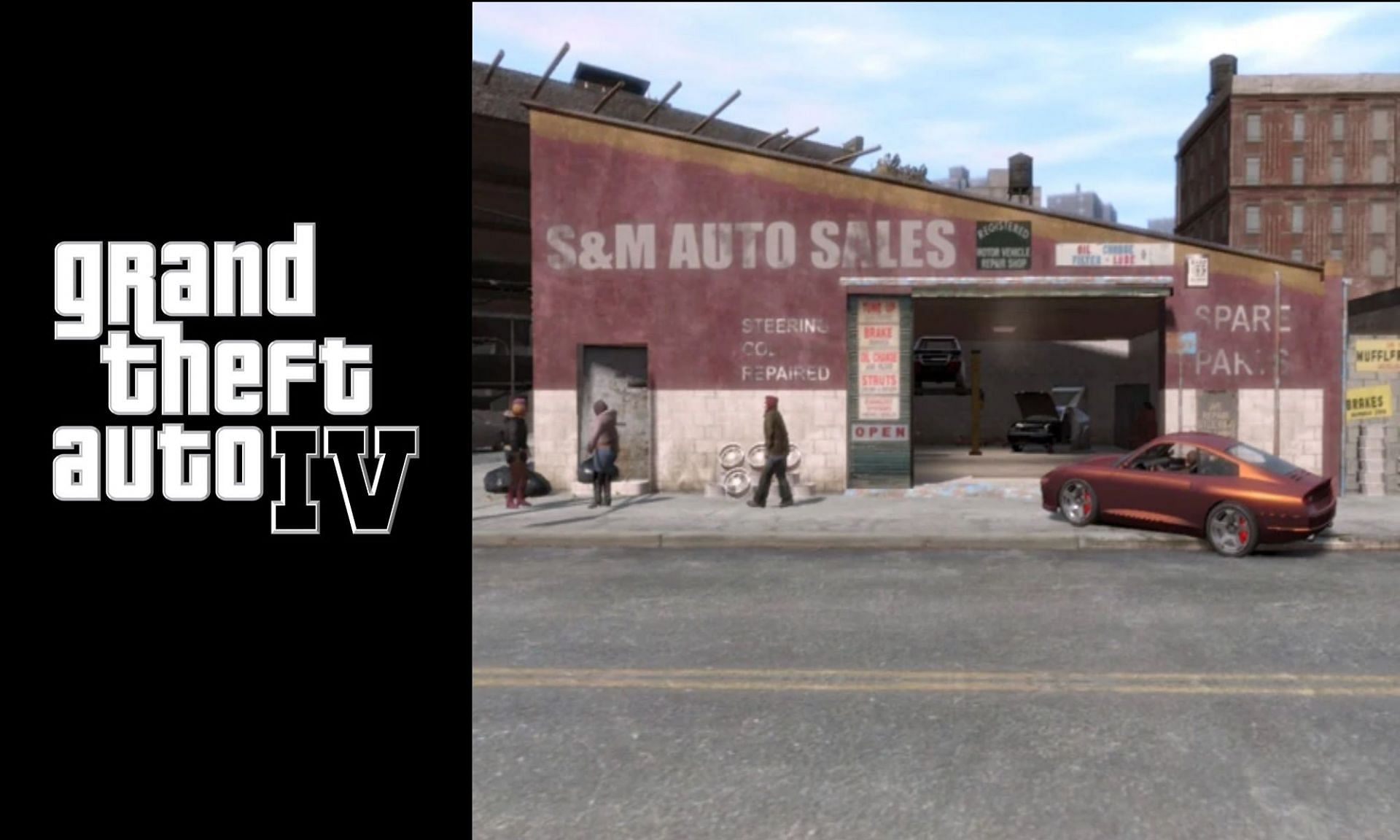 Stevie&#039;s Car Thefts is a reliable side mission in GTA 4 (Image via Sportskeeda)