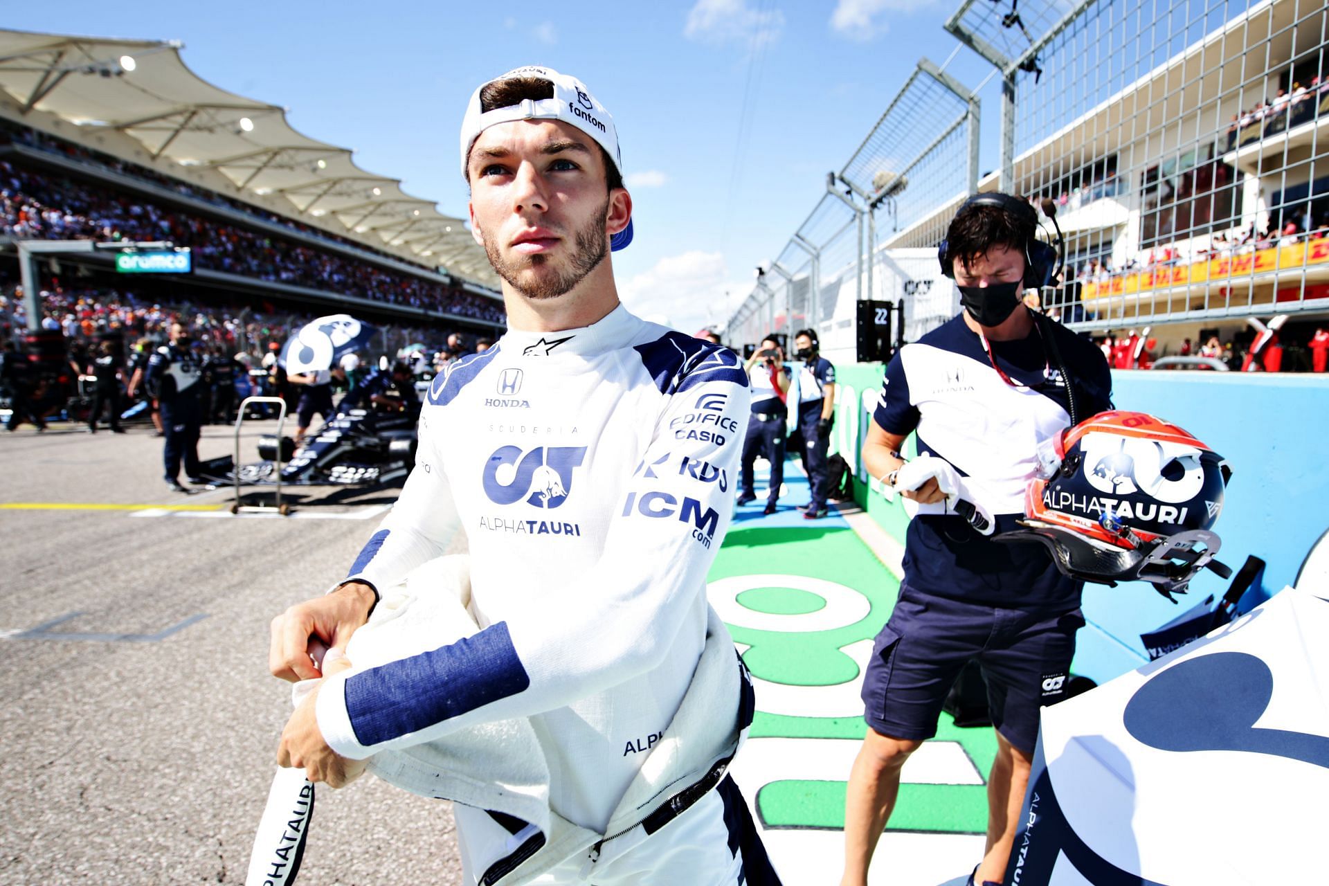 Pierre Gasly hopes to make up for the US GP disappointment. (Photo by Peter Fox/Getty Images)