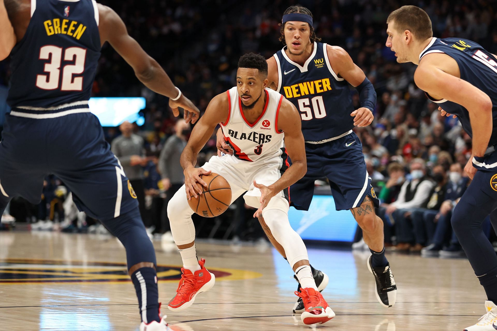 Portland Trail Blazers v Denver Nuggets