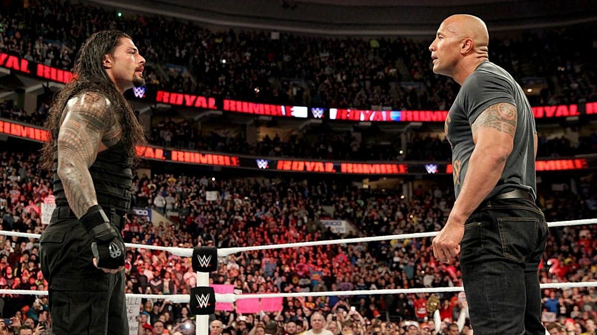 Roman Reigns and The Rock meet under much happier circumstances