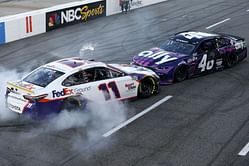 Has Denny Hamlin taken Kyle Busch’s title of Whiner in Chief?