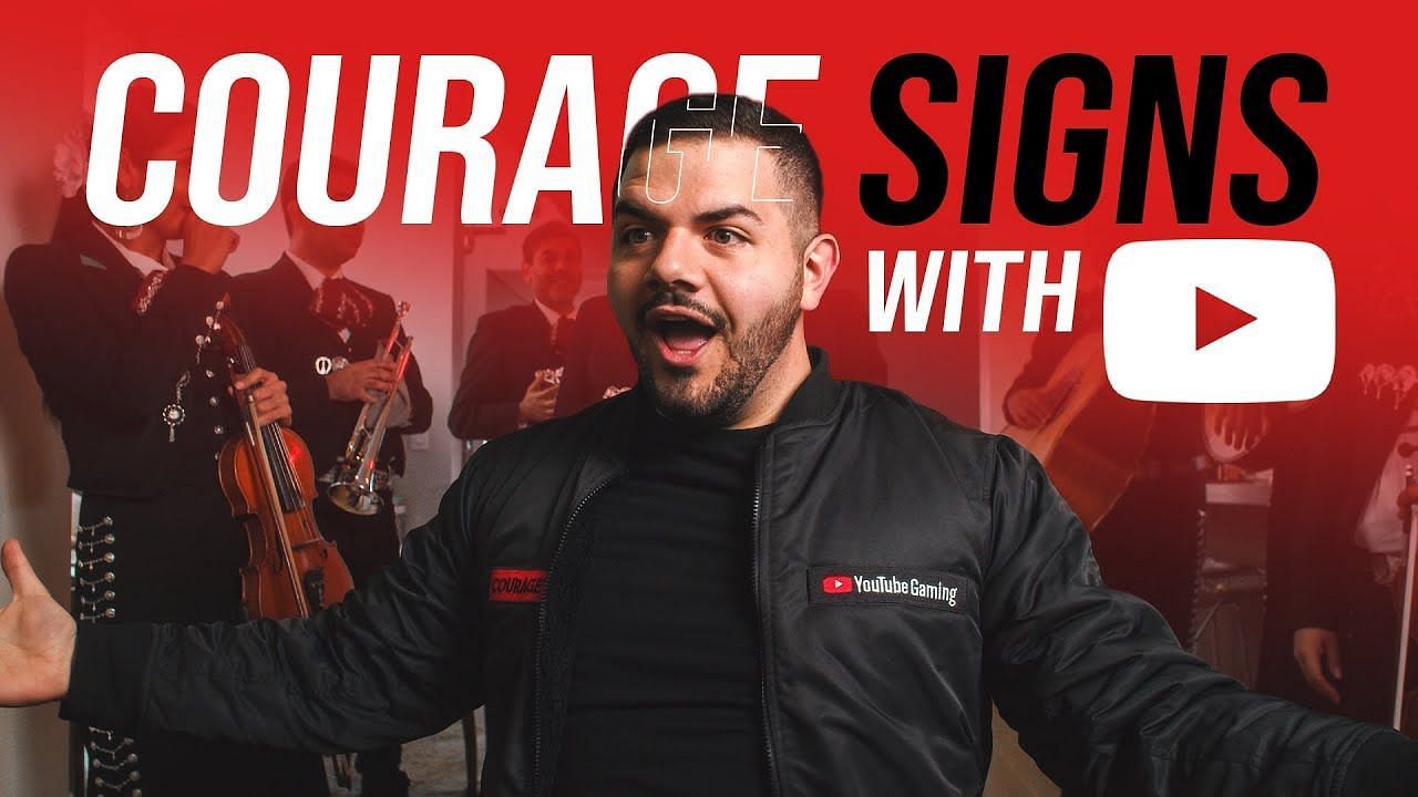 CouRageJD crushes rumors of a Twitch return (Image via CouRage on YouTube)