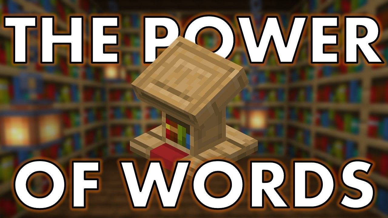 The Power of Words map (Image via Minecraft)